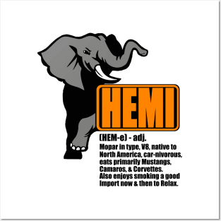 Smoke em' With A HEMI ! Posters and Art